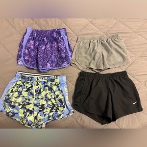 Nike and Champion shorts